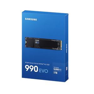 Samsung 990 EVO MZ-V9E1T0BW - SSD - 1 TB - PCIe 5.0 x2 (NVMe)