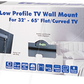 LogiLink Wall mount, 32"-65", fixed, 40 kg max, 33
