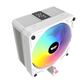 Darkflash Air Cooler M400, ingle, 120mm Fan, White