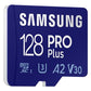 Samsung Flash-Card incl. USB-Adapter PRO Plus MB-MD128KB - microSDXC UHS-I - 128 GB