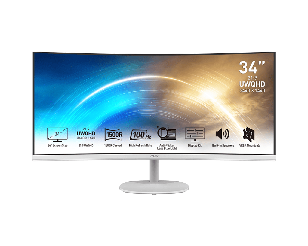 MSI Monitor PRO MP341CQW 34'' UWQHD AG 100HZ