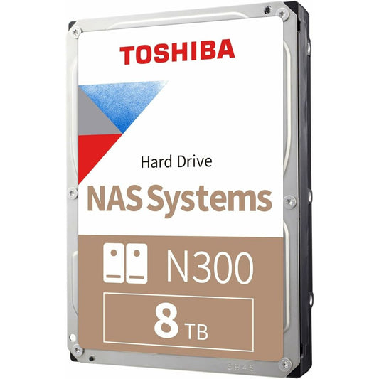 8TB NAS Toshiba N300 HDWG480UZSVA Gold 7200RPM 256MB