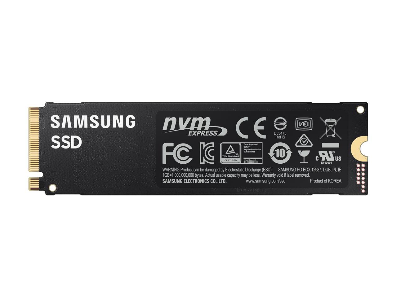 SAMSUNG 980 PRO SSD 1TB, PCIe 4.0 M.2 2280