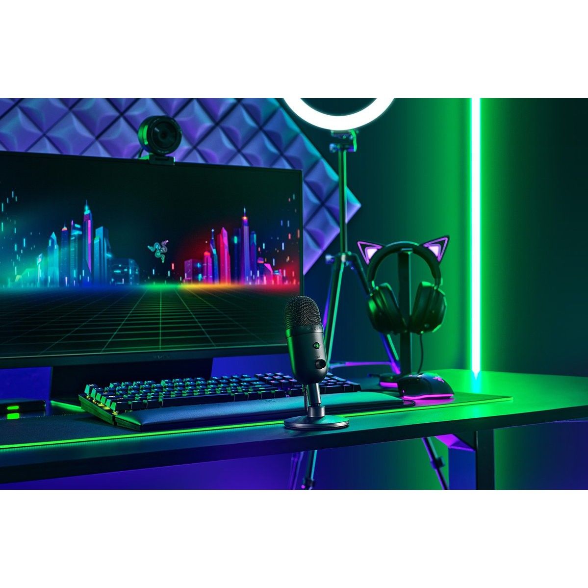 Razer Seiren V2 X microphone black