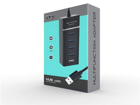 MS USB HUB A100, 4xUSB3.0,