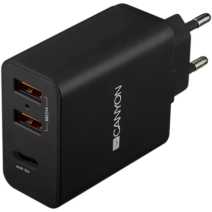 Powerful Technology Multi-USB Wall Charger, 2.4A H-08