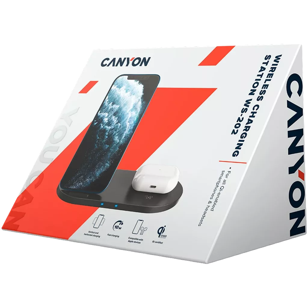 Canyon Wireless charging station WS-202 CNS-WCS202B