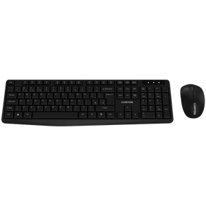 Canyon Keyboard Mouse Wireless Set CNE-HSETW01