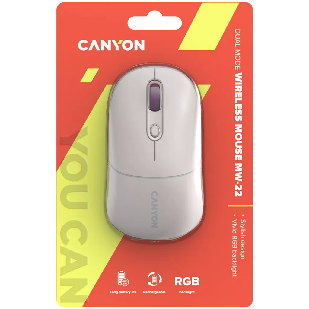 Canyon Dual mode wireless mouse CNS-CMSW22RC