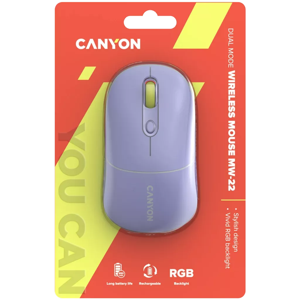 Canyon Dual mode wireless mouse  CNS-CMSW22ML