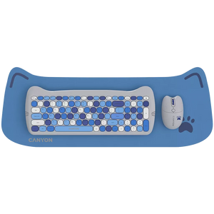 Canyon Wireless combo HSET-W6 Kitty Edition Blue