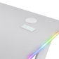 GXT 709W Luminus RGB Gaming Desk - White