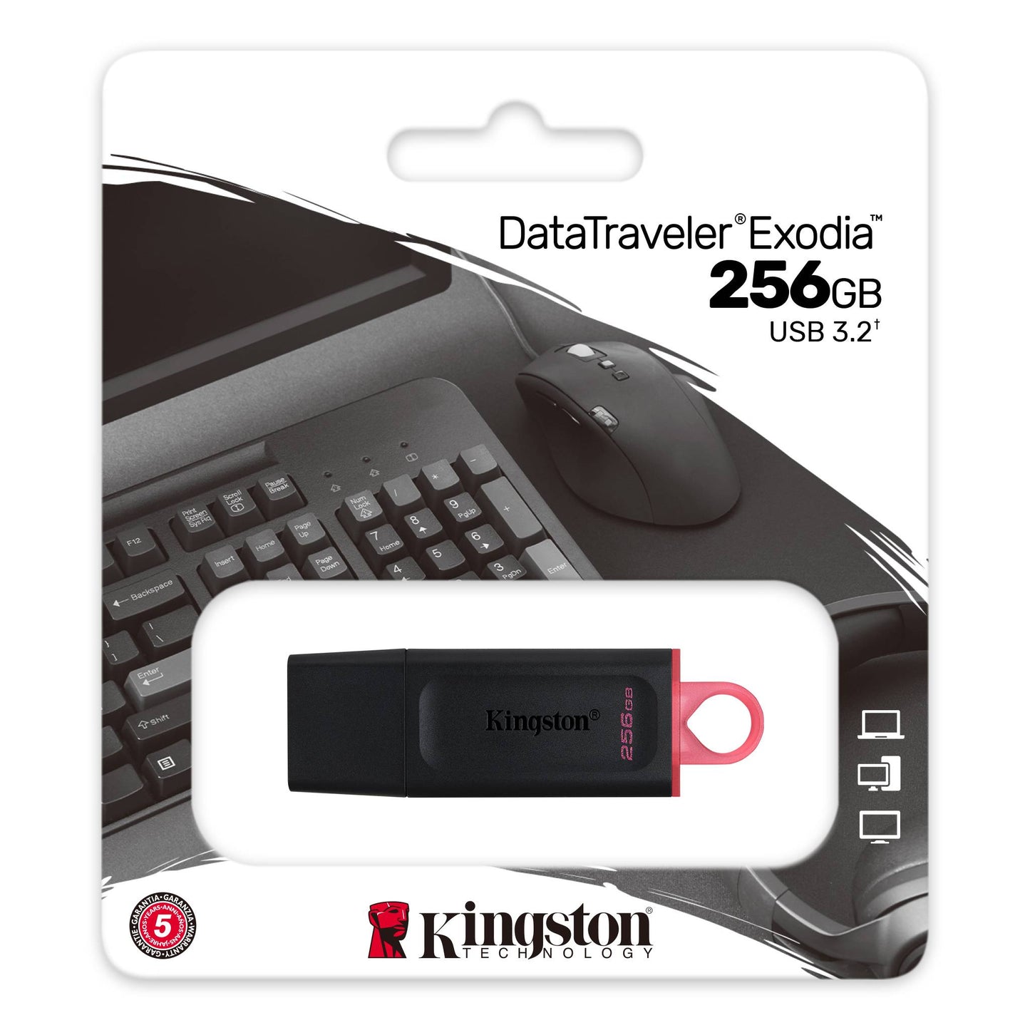 256  GB - DataTraveler Exodia USB Flash Drive