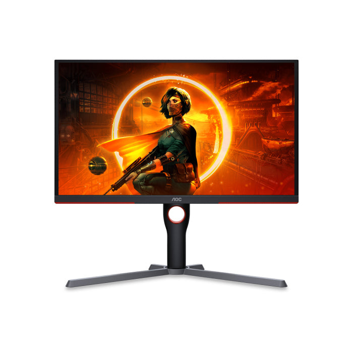 AOC 25G3Z 24.5 Inch 240Hz IPS FHD HDMI 2.0 1ms Gaming Monitor - Black