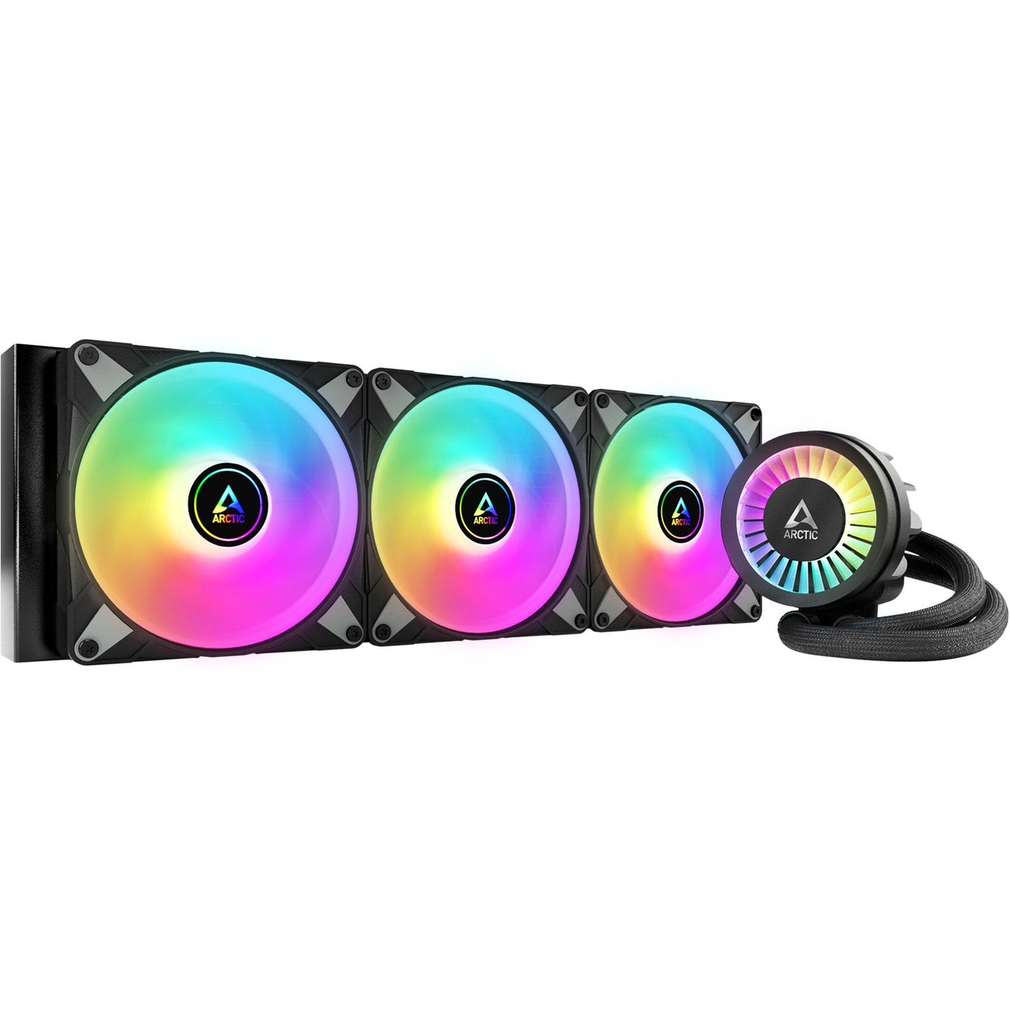 K Cooler Water Cooling Arctic Liquid Freezer III 420 A-RGB Black