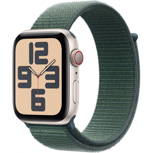 Apple Watch SE OLED 44 mm Digital 368 x 448 Pixel Touchscreen 4G Bend WiFi GPS