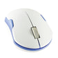LogiLink optical wireless mouse wireless 2.4GHz 1200dpi Nano USB receiver white blue