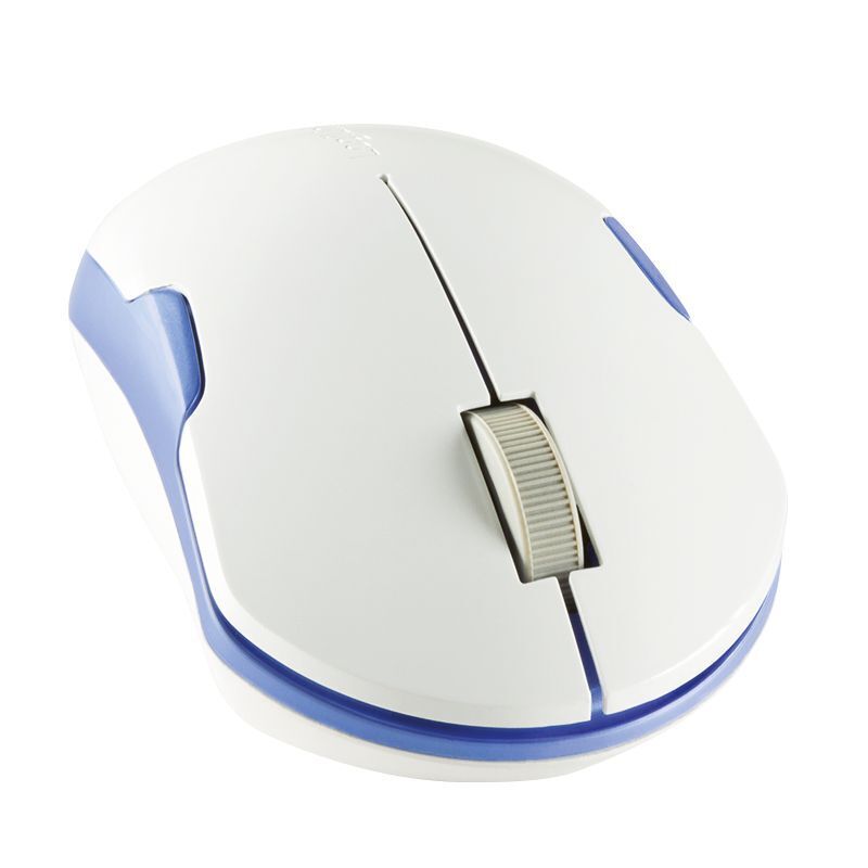 LogiLink optical wireless mouse wireless 2.4GHz 1200dpi Nano USB receiver white blue