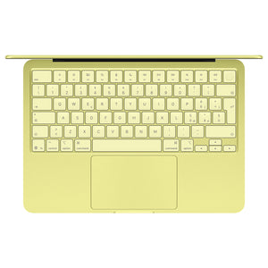 Apple MacBook Neo A18 Pro chip with 6-core CPU and 5-core GPU, 8GB, 512GB SSD, Touch ID - Citrus