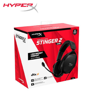 HyperX - Cloud Stinger 2 Wired Gaming Headset for PC - Black