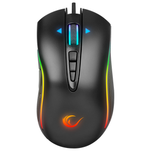 Rampage Shine SMX-R15 USB Black/Gray 10 Key 10000dpi RGB Gaming Mouse