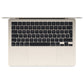 Apple Mac Book Air: Apple M5 chip with 10-core CPU and 10-core GPU, 24GB, 1TB SSD - Starlight