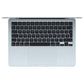Apple MacBook Air: Apple M5 chip with 10-core CPU and 10-core GPU, 24GB, 1TB SSD - Sky Blue