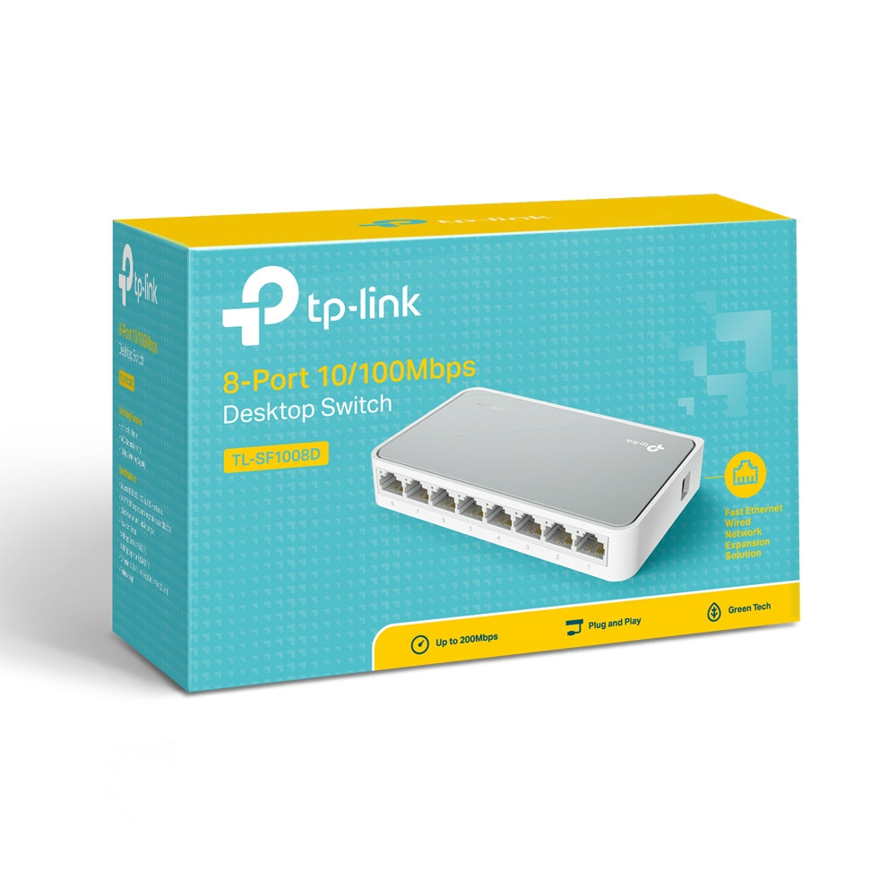 8-Port 10/100Mbps Desktop Switch