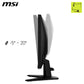 MSI Monitor MAG  255XF 24.5'' FHD IPS 300Hz