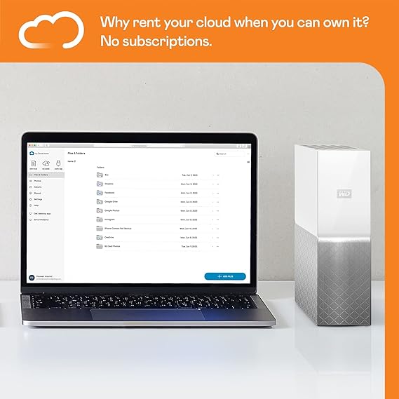 WD 8TB My Cloud Home Personal Cloud Mechanical Hard Drive