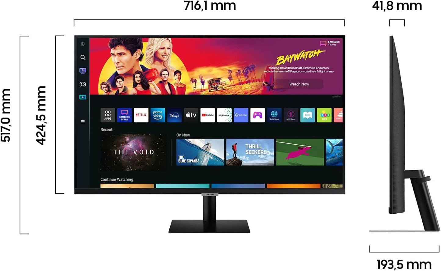 Samsung M7 Smart Monitor S32BM700UU