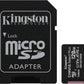 Kingston Flash Memory Card with adapter Canvas Select Plus - microSDXC UHS-I - 128 GB