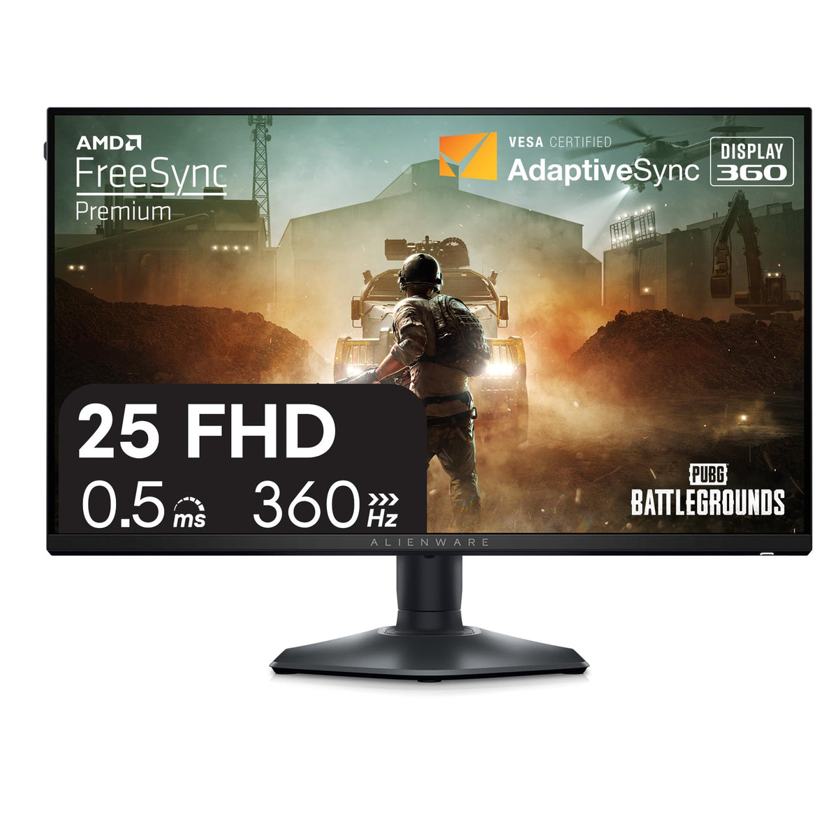 Monitor Alienware 360hz