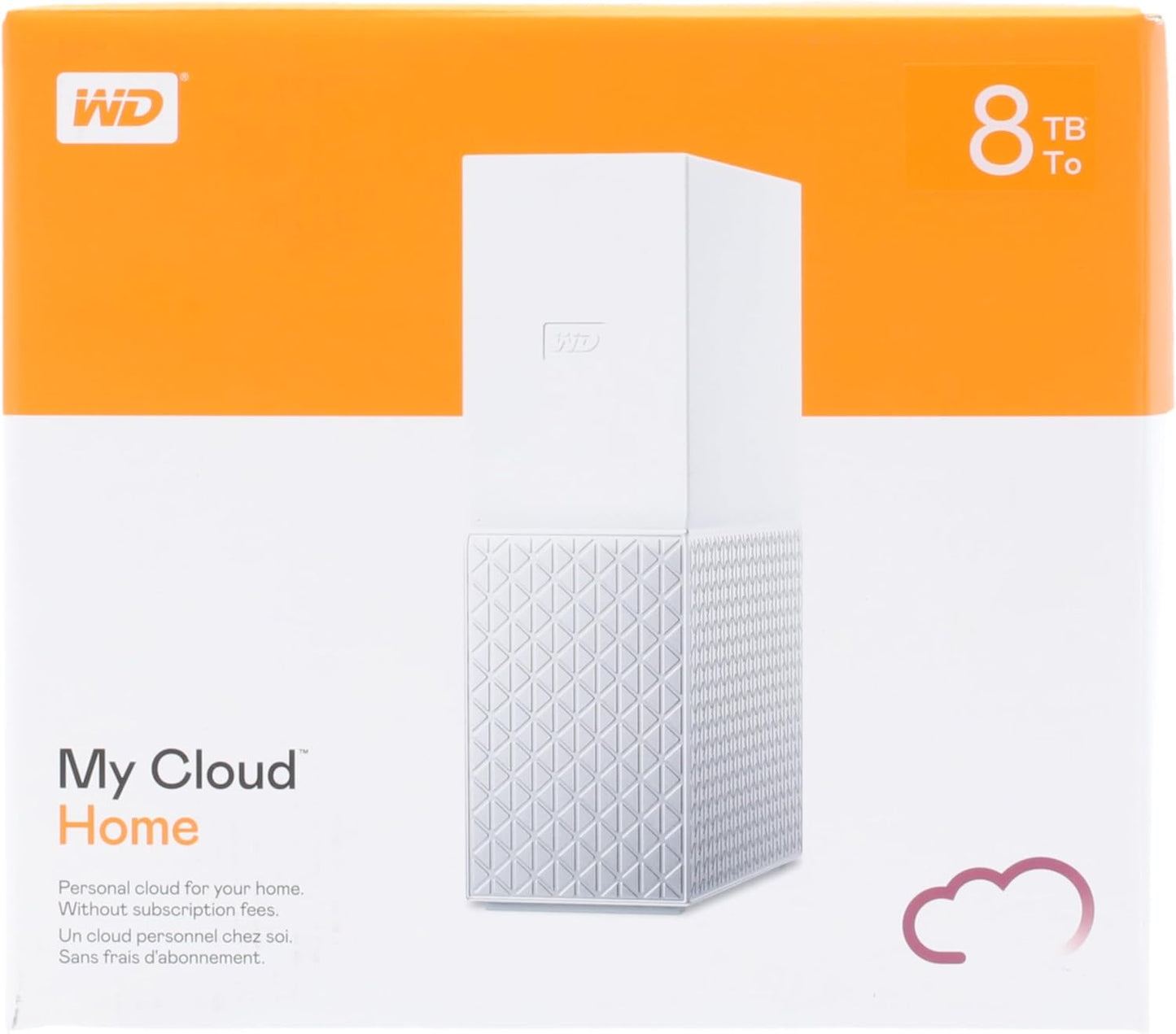 WD 8TB My Cloud Home Personal Cloud Mechanical Hard Drive