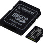 Kingston Flash Memory Card with adapter Canvas Select Plus - microSDXC UHS-I - 128 GB