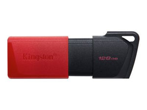 Kingston USB stick DataTraveler Exodia M - USB 3.2 Gen 1 (3.1 Gen 1) - 128 GB - Black/Red