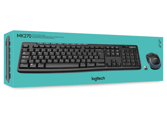 Logitech MK270 Wireless Keyboard And Mouse Combo