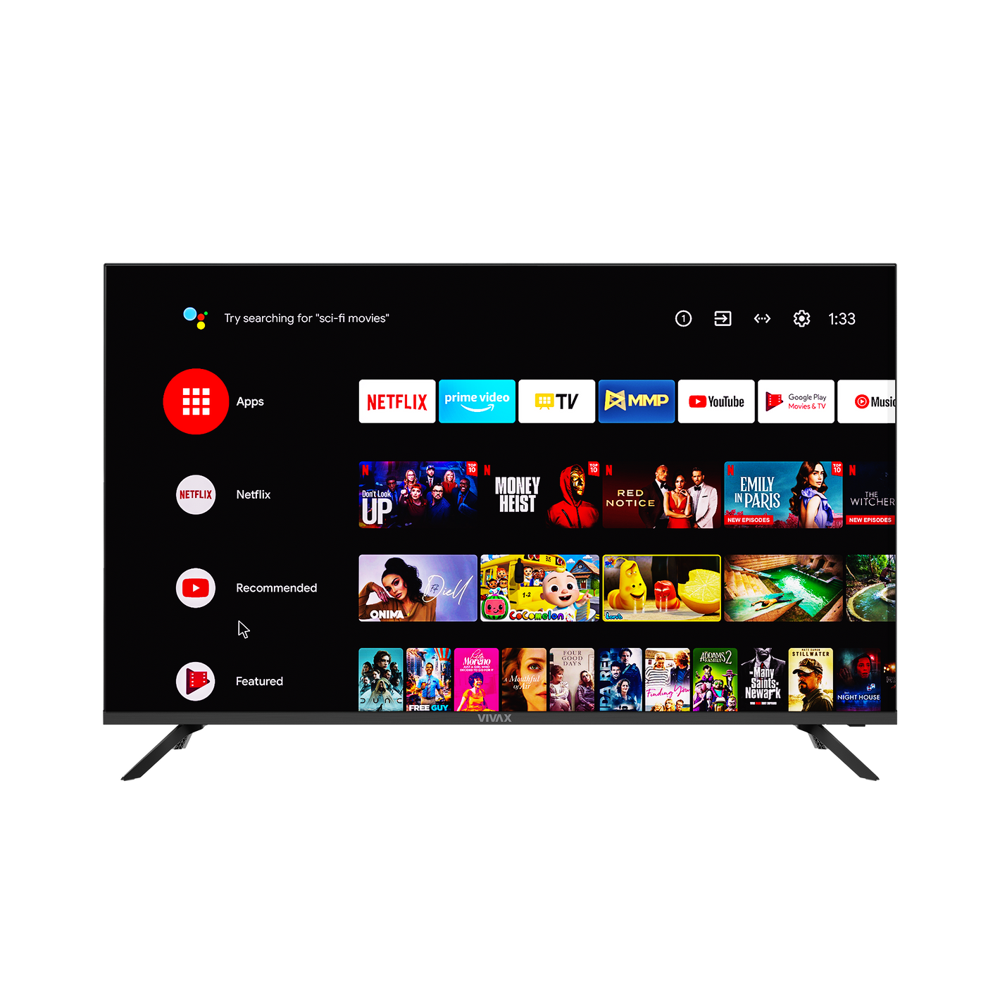 VIVAX TV A Series 43UHD10K