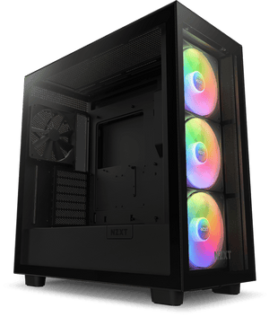 NZXT Case H7 Elite 2023 Black Midi ATX ( CM-H71EB-02) - Kasë kompjuteri - e zezë