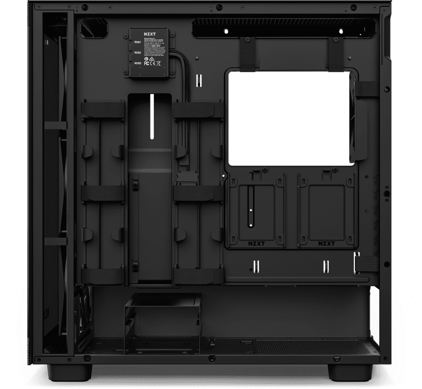 NZXT Case H7 Elite 2023 Black Midi ATX ( CM-H71EB-02) - Kasë kompjuteri - e zezë