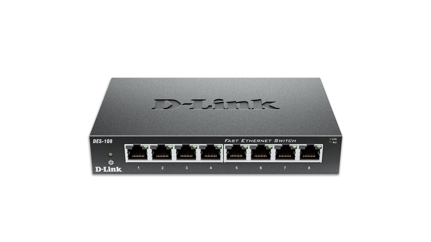 8-Port Fast Ethernet Unmanaged Desktop Switch