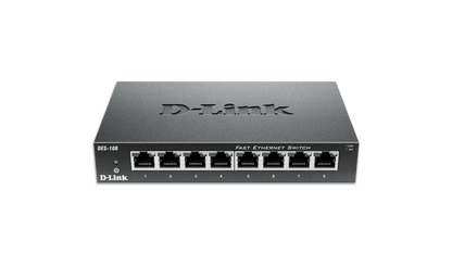 8-Port Fast Ethernet Unmanaged Desktop Switch