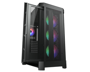 Kasë Cougar Gaming Mid Tower Case Airface Pro RGB Black