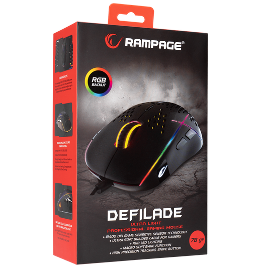 Rampage SMX-R111 DEFILADE 12400dpi RGB