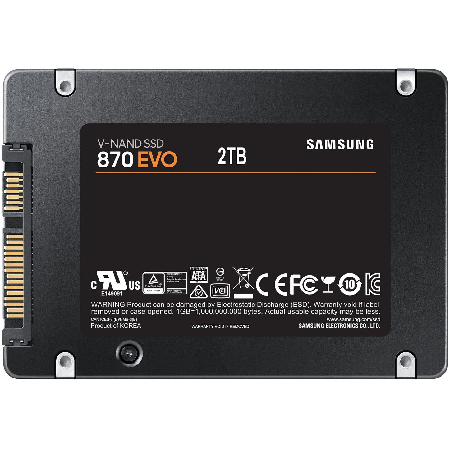 870 EVO SATA 2.5" SSD 2TB