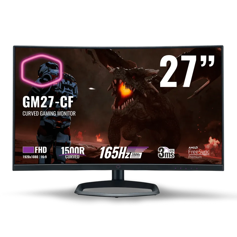 Cooler Master GM27-CF 27" 16:9 165 Hz Curved VA Gaming