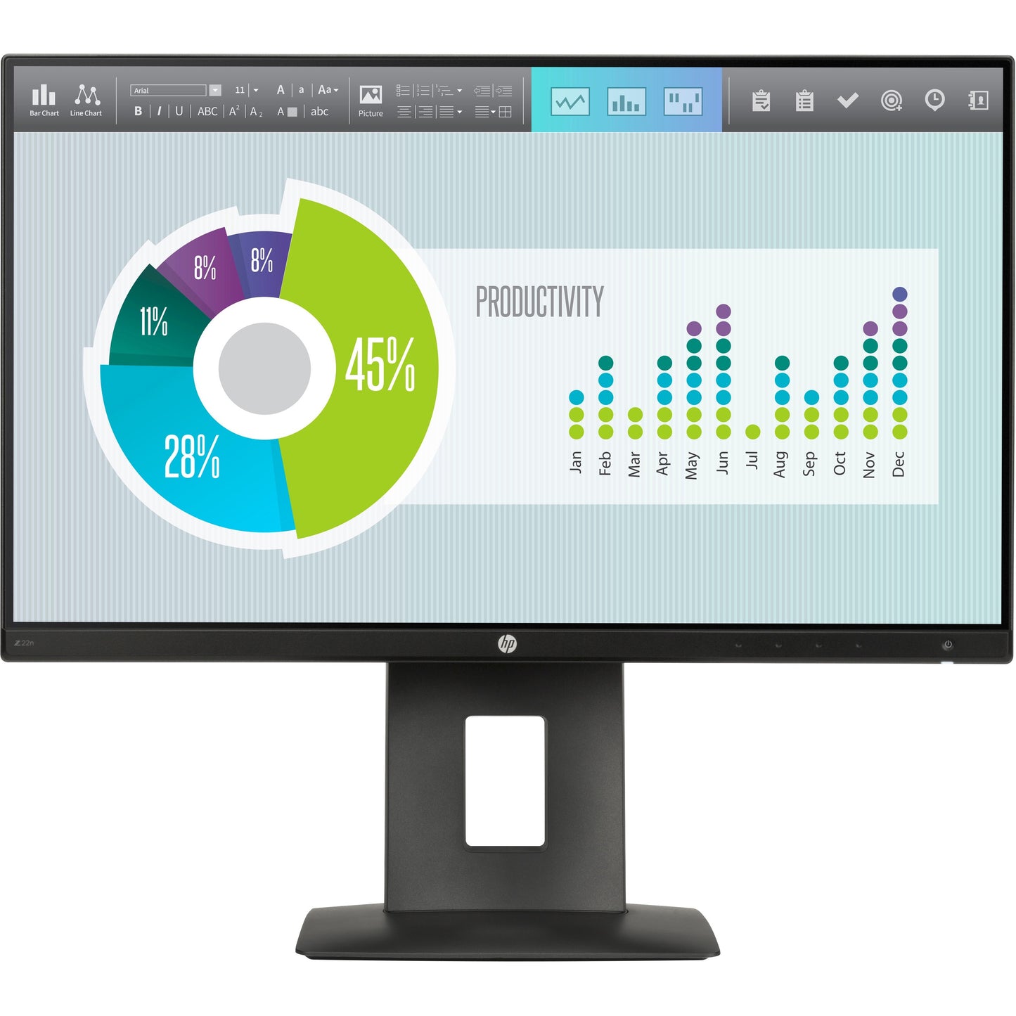 HP Z22n 21.5-inch Narrow Bezel IPS Display