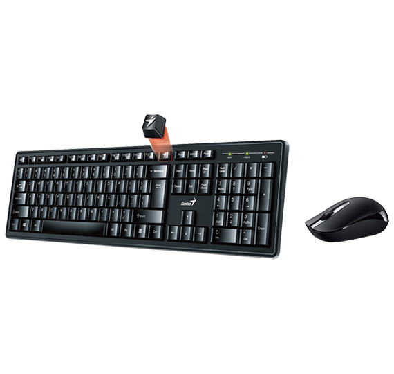 Genius Smart KM-8200 Wireless Keyboard & Mouse Set