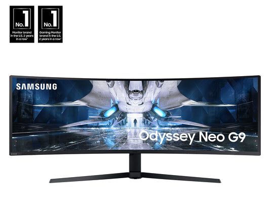 49” Odyssey G9 QLED Dual-QHD 32:9 Gaming Monitor