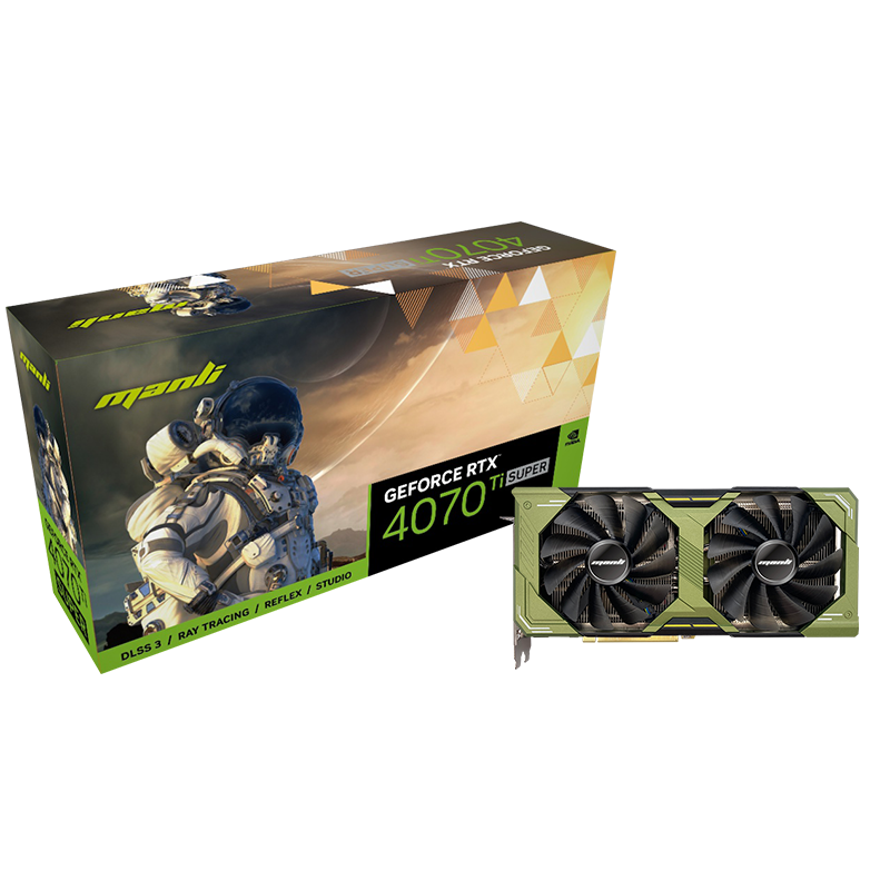 Manli GeForce RTX™ 4070 Ti SUPER 16GB